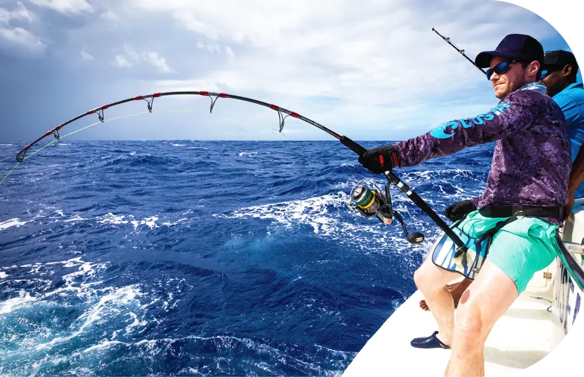 Sensations fortes en pêche offshore au large de Rodrigues