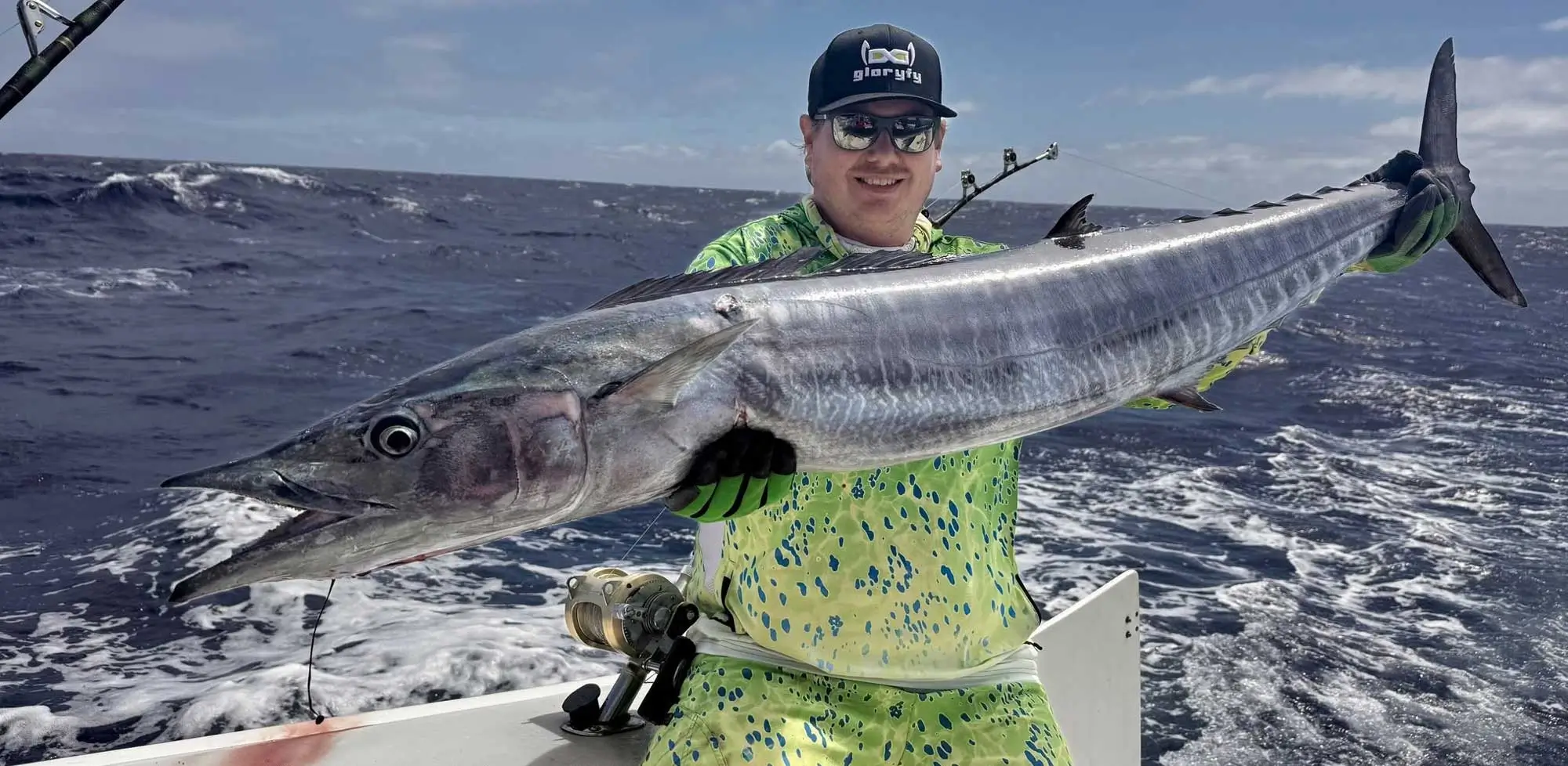 Barracuda trophée en pêche sportive à Rodrigues